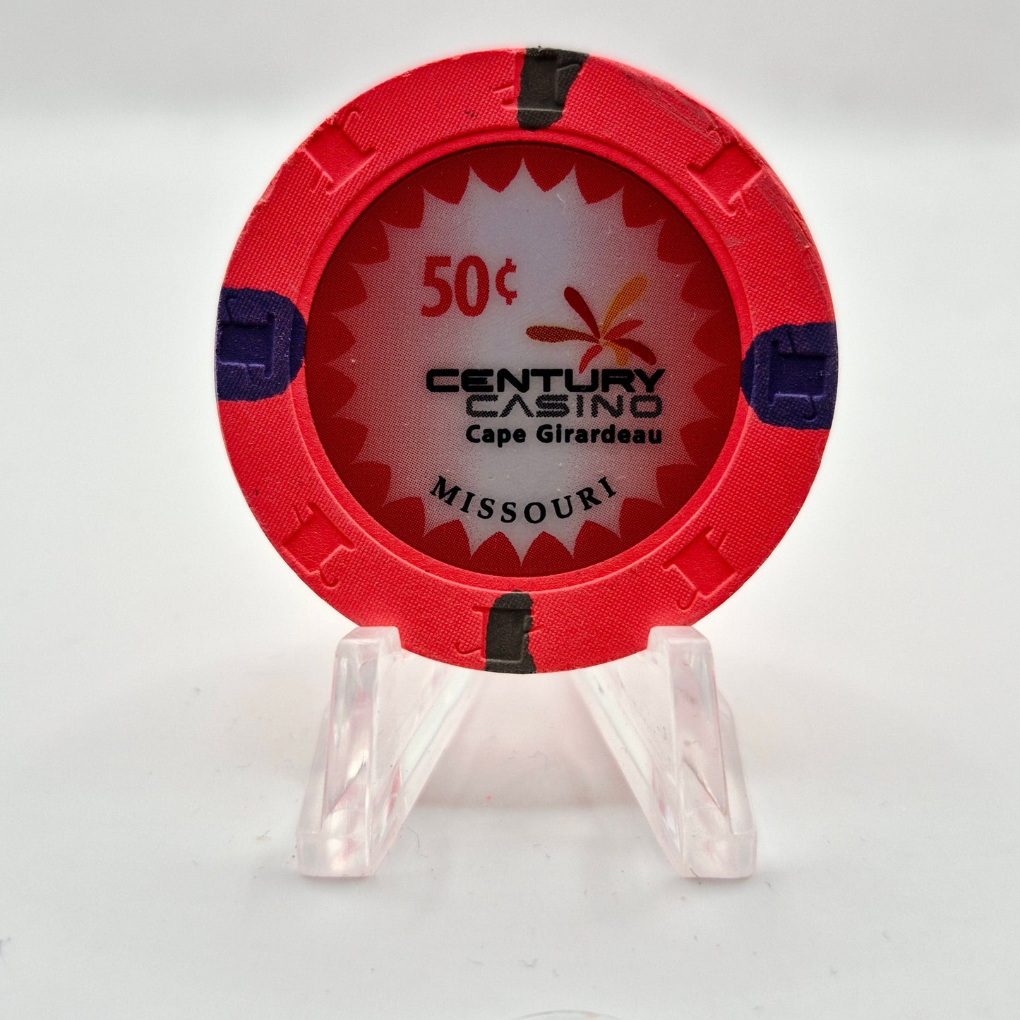 Century Casino Cape Girardeau Missouri 2020 $.50 Casino Chip
