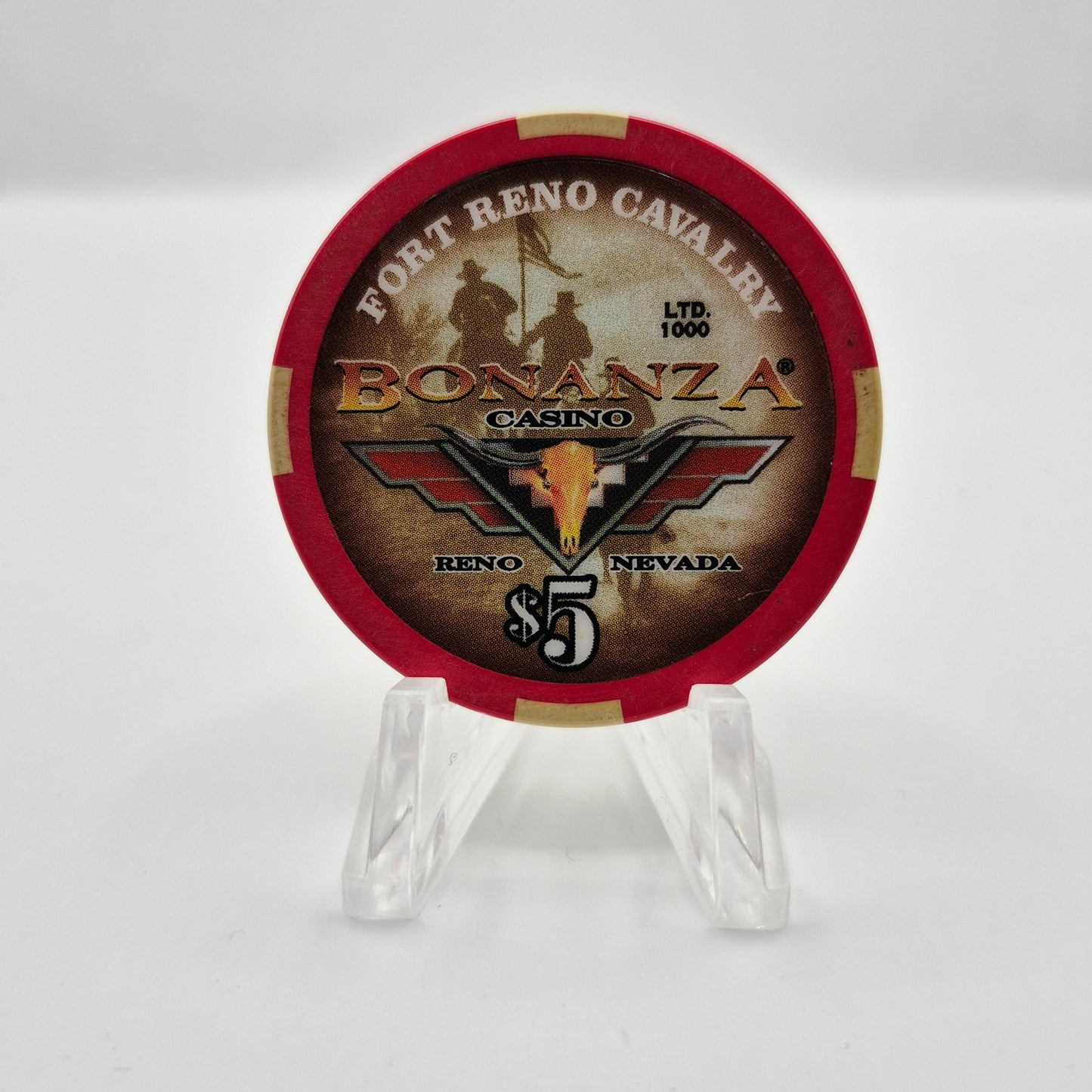 Bonanza Casino Reno Nevada 2016 'Hot August Nights' $5 Casino Chip