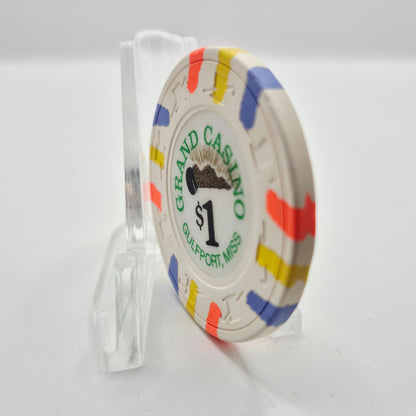 Grand Riverboat Casino Gulfport Mississippi $1 Casino Chip