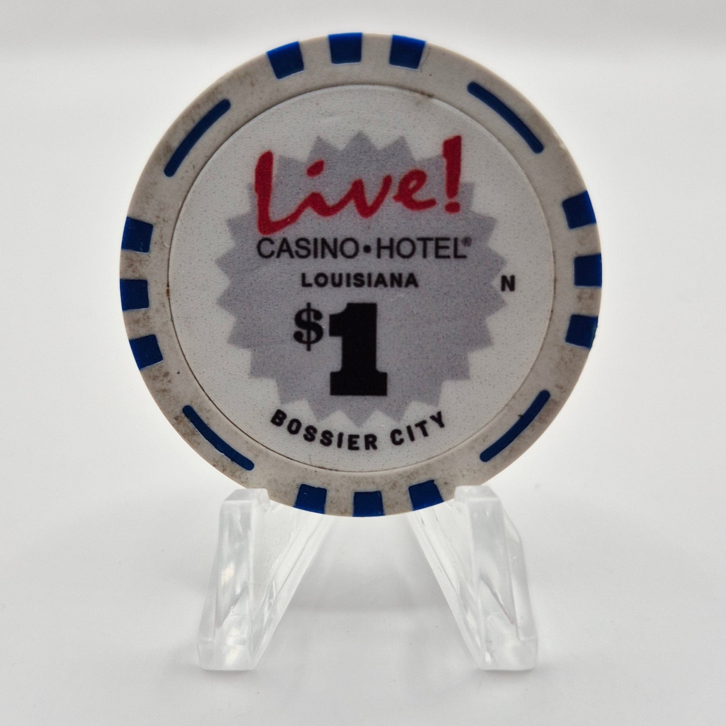 Live! Casino & Hotel Bossier City Louisiana 2025 $1 Casino Chip