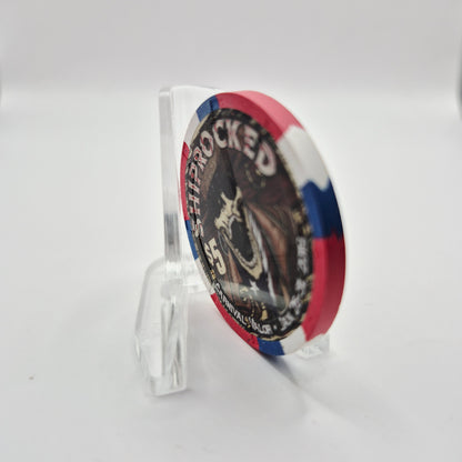Carnival Valor Cruise Ship 2019 "Shiprocked" $5 Casino Chip