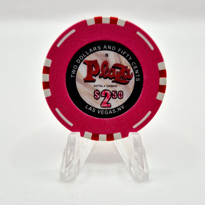 Plaza Hotel Casino Las Vegas Nevada 2026 $2.50 Casino Chip D3997