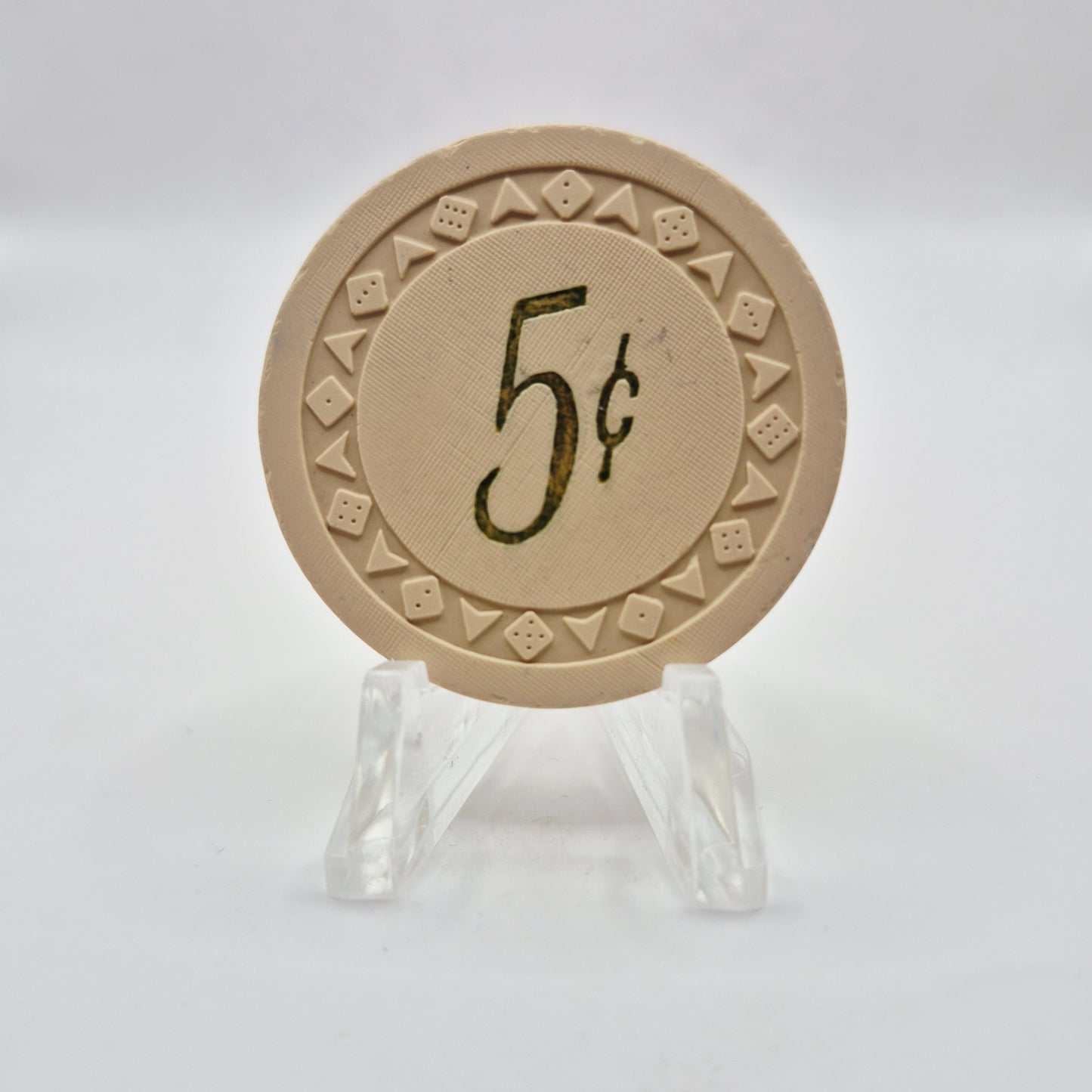 Nevada Club Casino Reno Nevada 1954 $0.05 Chip D1296