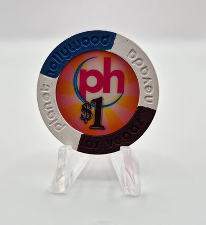 Planet Hollywood Hotel Casino Las Vegas Nevada 2007 $1 Casino Chip E6147