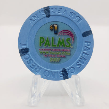 Palms Casino Resort Las Vegas Nevada 2007 $1 Casino Chip E7462