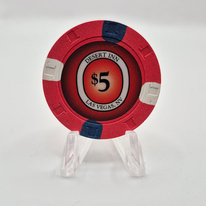 Desert Inn Hotel Casino Las Vegas Nevada 1996 $5 Casino Chip N8135