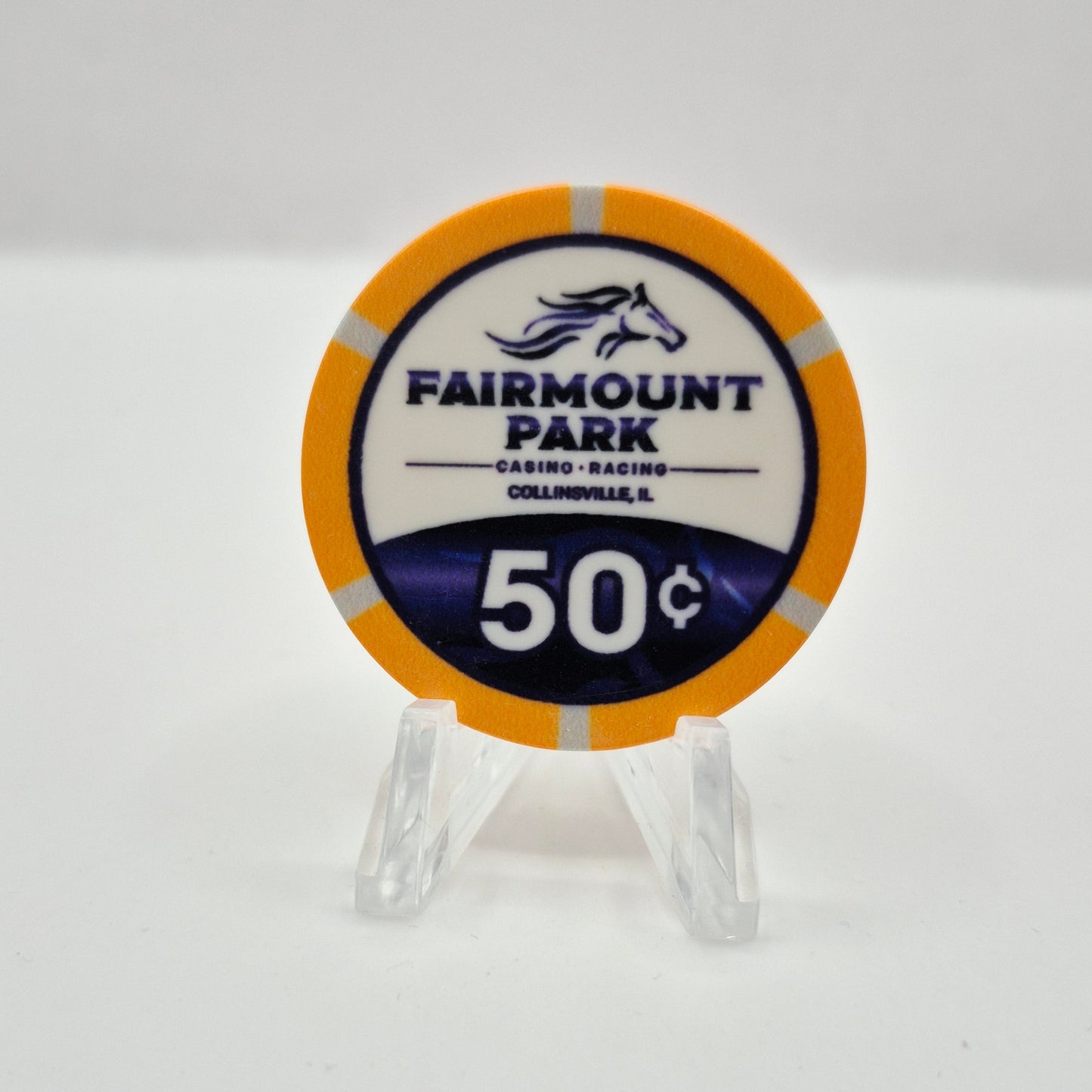 Fairmount Park Casino & Racing Collinsville Illinois 2026 $.50 Casino Chip