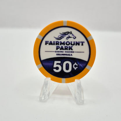 Fairmount Park Casino & Racing Collinsville Illinois 2026 $.50 Casino Chip