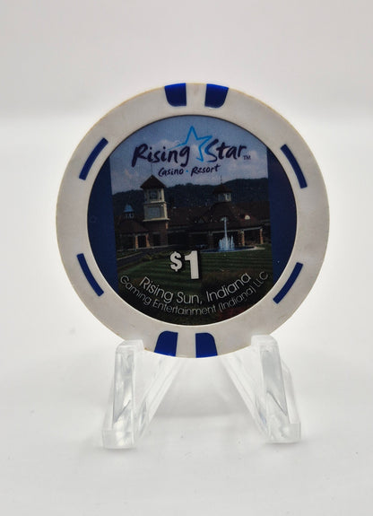 Rising Star Casino Rising Sun Indiana  $1 Casino Chip