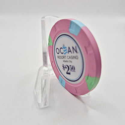 Ocean Resort Casino Atlantic City New Jersey 2018 $2.50 Casino Chip