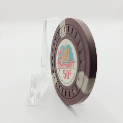 Fremont Hotel Casino Las Vegas Nevada 1955 $.50  Casino Chip N1643