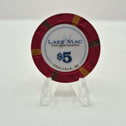 Lake Mac Casino Ogallala Nebraska 2026 $5 Casino Chip