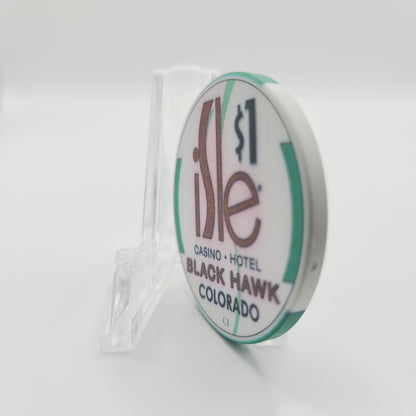 Isle Casino Hotel Black Hawk Colorado $1 Casino Chip