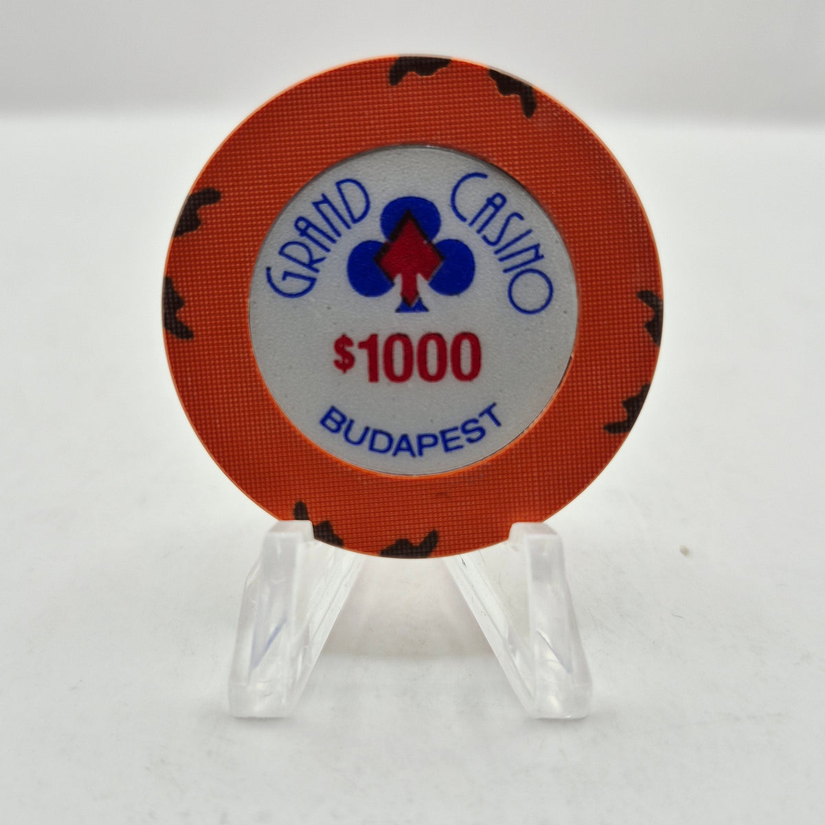 Grand Casino Budapest Hungary $1,000 Casino Chip CG159471