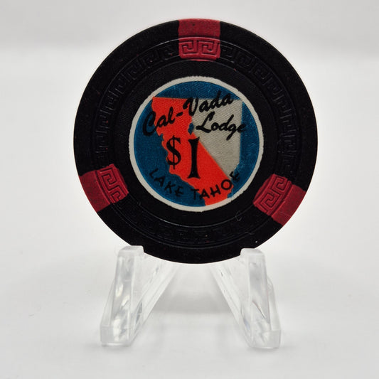 Cal-Vada Lodge Lake Tahoe Nevada 1954 $1 Casino Chip N4995
