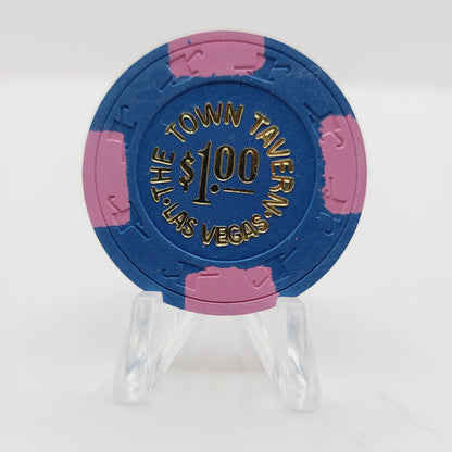 Town Tavern Casino Las Vegas Nevada 1967 $1 Casino Chip N2261