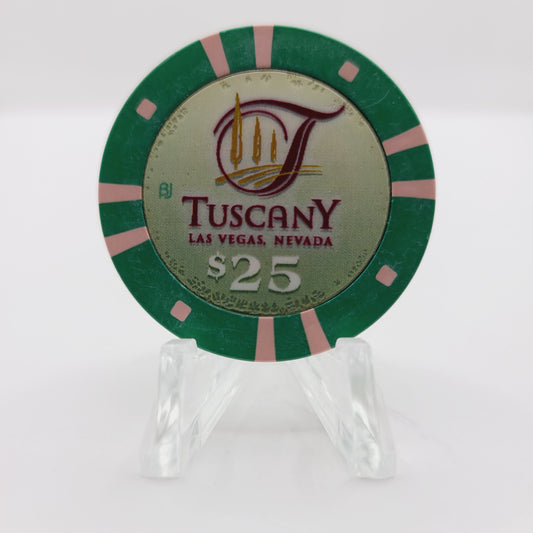 Tuscany Suites and Casino Las Vegas Nevada 2003 $25 Casino Chip E2911