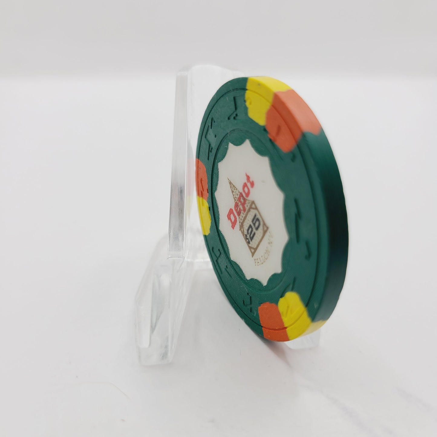 The Depot Casino Fallon Nevada 1987 $25 Casino Chip N2400