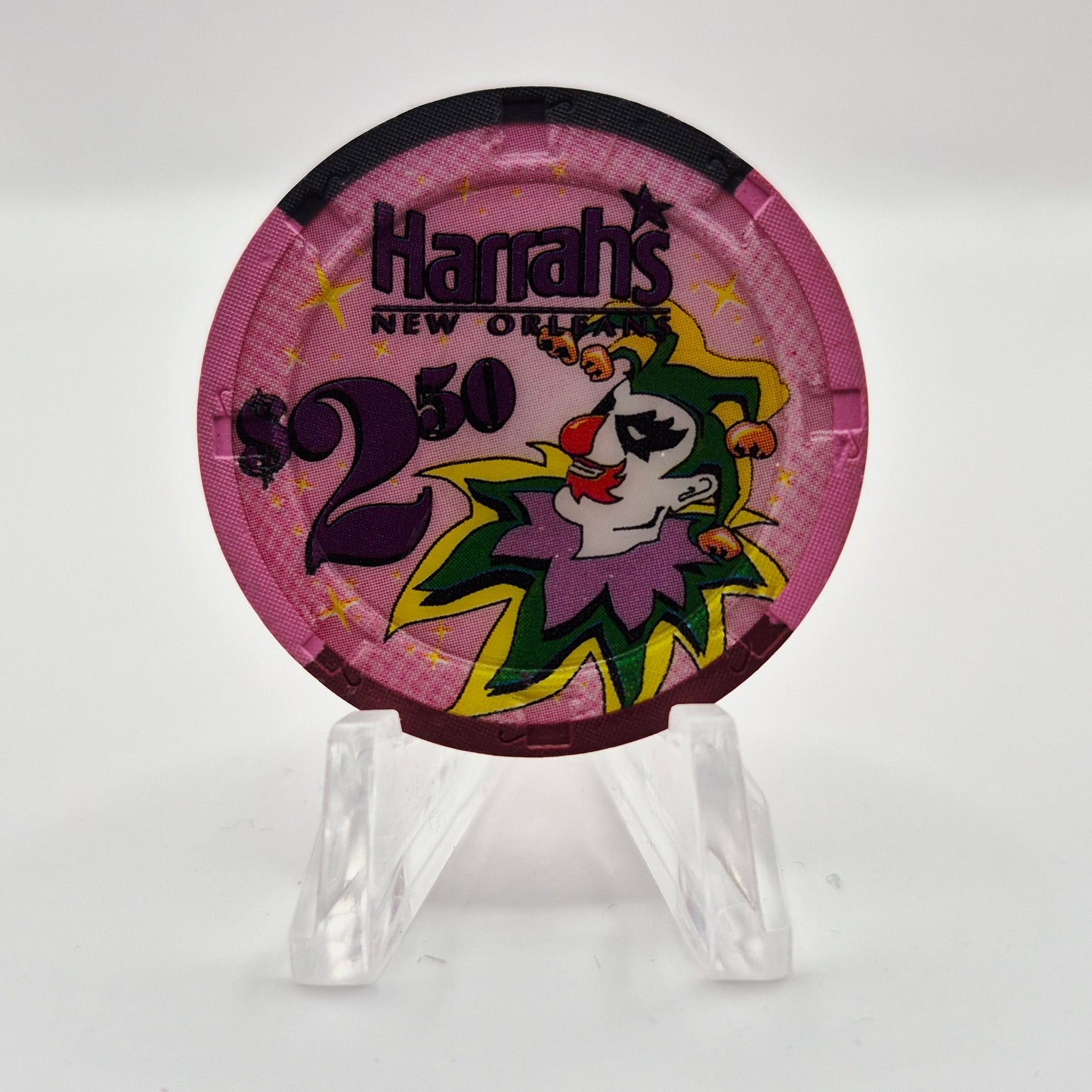 Harrah's Casino New Orleans Louisiana $2.50 Casino  Chip "Very Sharp"