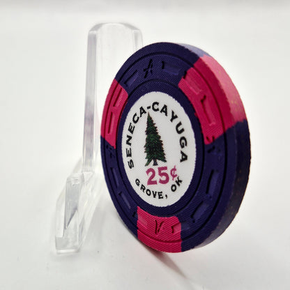 Seneca-Cayuga Bingo Casino Grove Oklahoma 2002 $.25 Casino Chip