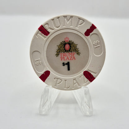 Trump Plaza Hotel Casino Atlantic City New Jersey $1 Chip