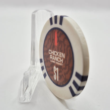 Chicken Ranch Casino Jamestown California $1 Casino Chip