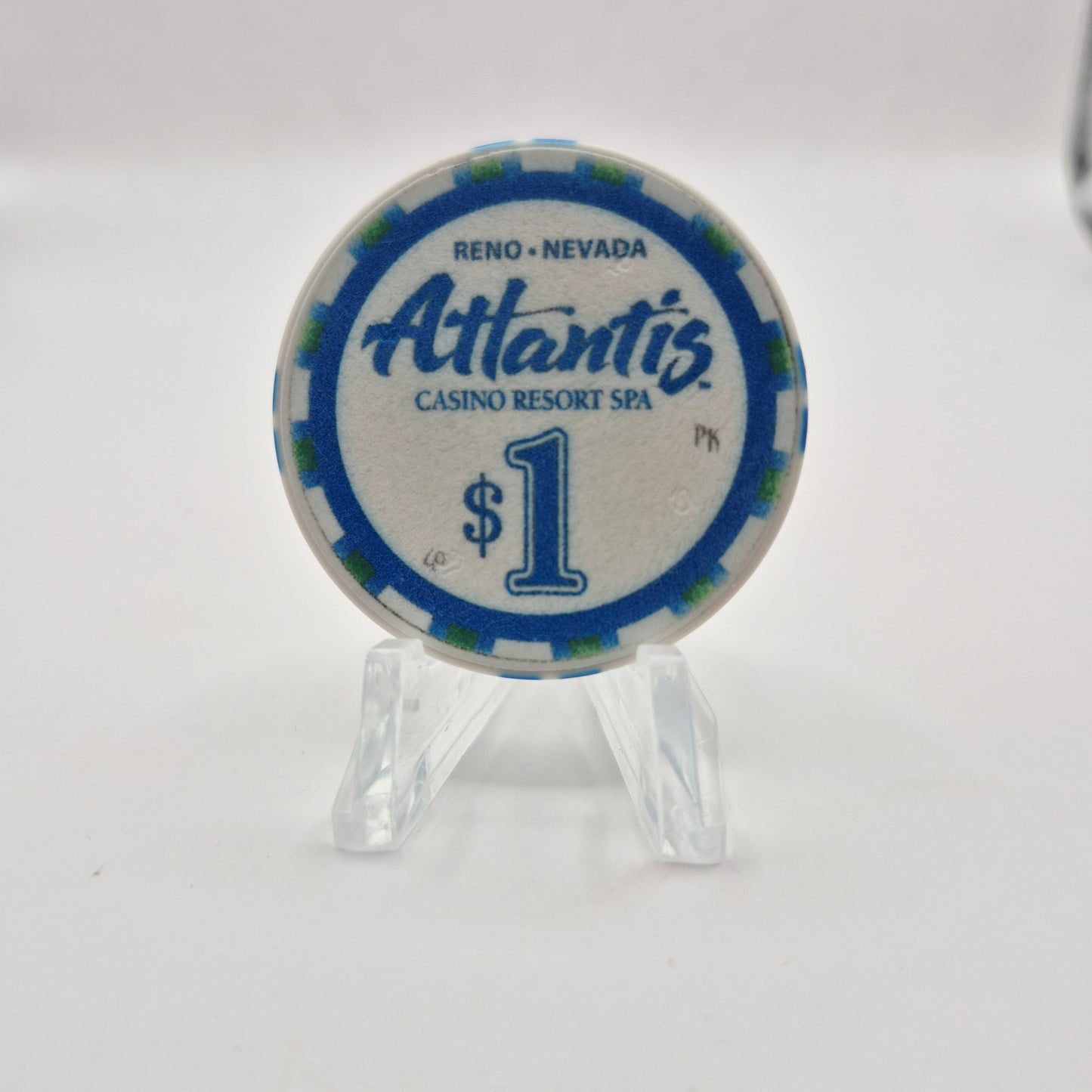 Atlantis Resort Casino Reno Nevada 2014 $1 Casino Chip D1639