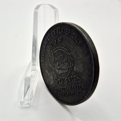 Cactus Pete's Casino Jackpot Nevada 1965 $1 Token