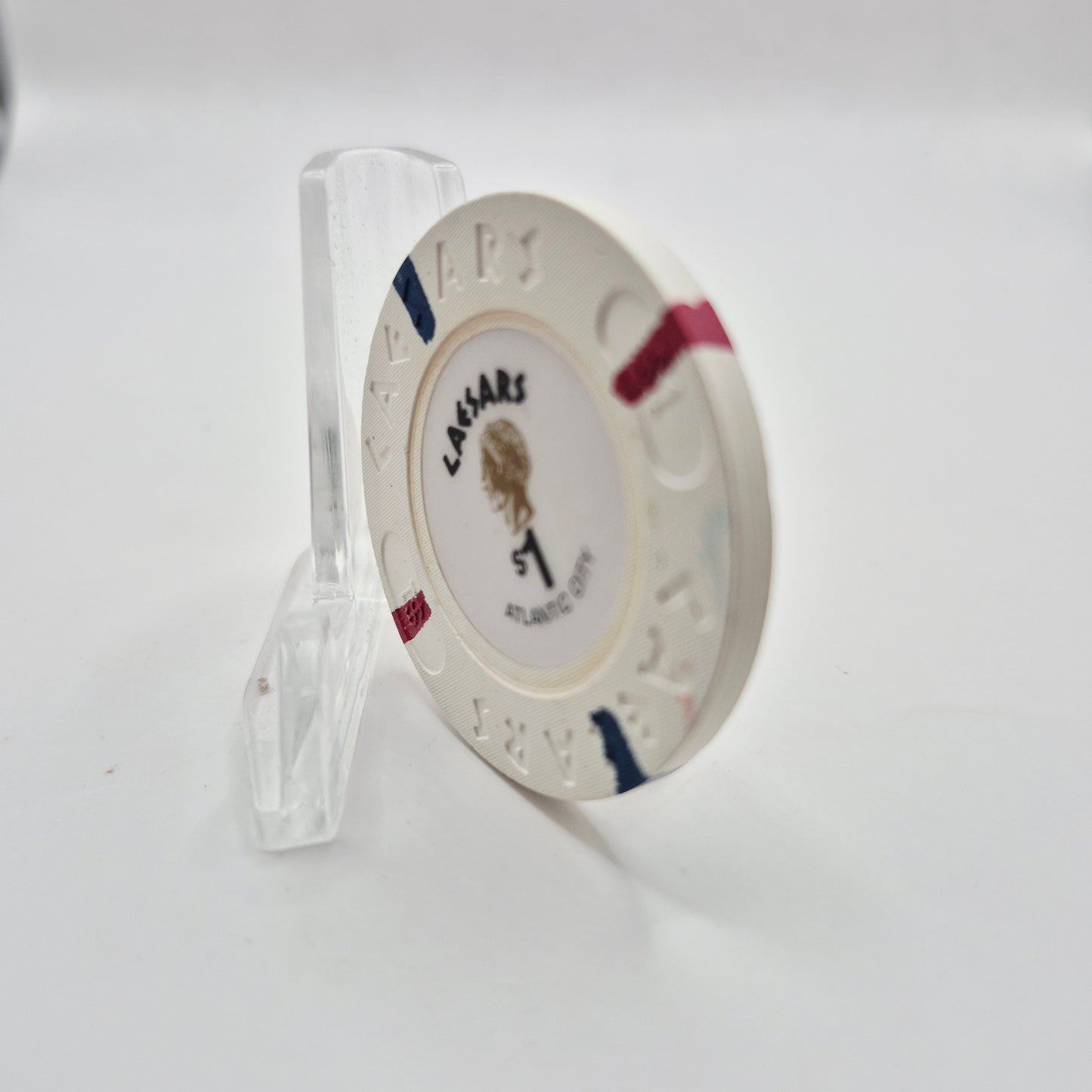 Caesars Hotel Casino Atlantic City New Jersey $1 Casino Chip