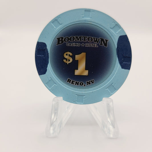 Boomtown Hotel Casino Reno/Verdi Nevada 2016 $1 Casino Chip D2326