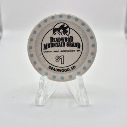 Deadwood Mountain Grand Casino Deadwood South Dakota 2018 $1 Casino Chip