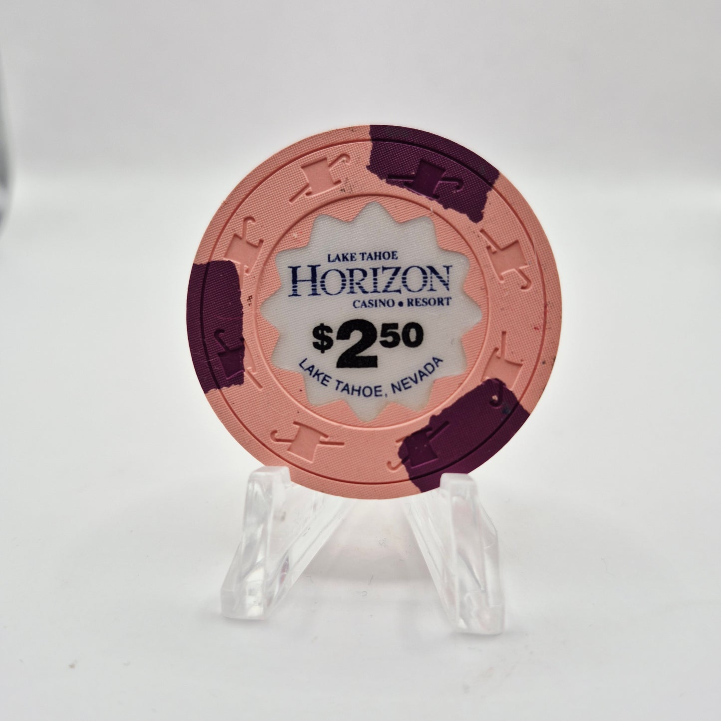 Horizon Resort Casino Lake Tahoe Nevada 1990 $2.50 Casino Chip N1351