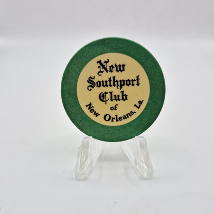 New Southport Club New Orleans Louisiana "Illegal" Casino Chip