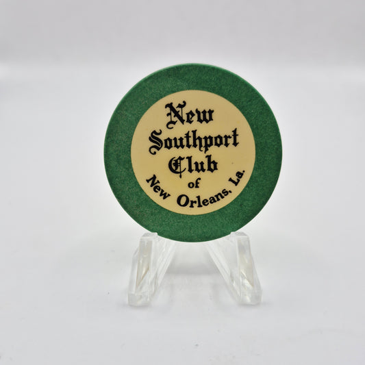 New Southport Club New Orleans Louisiana "Illegal" Casino Chip