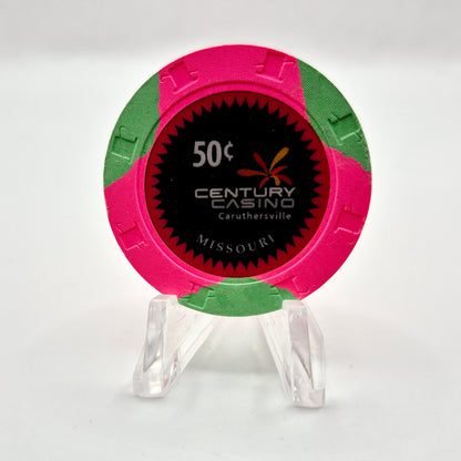 Century Casino Caruthersville Missouri 2020 $.50 Casino Chip