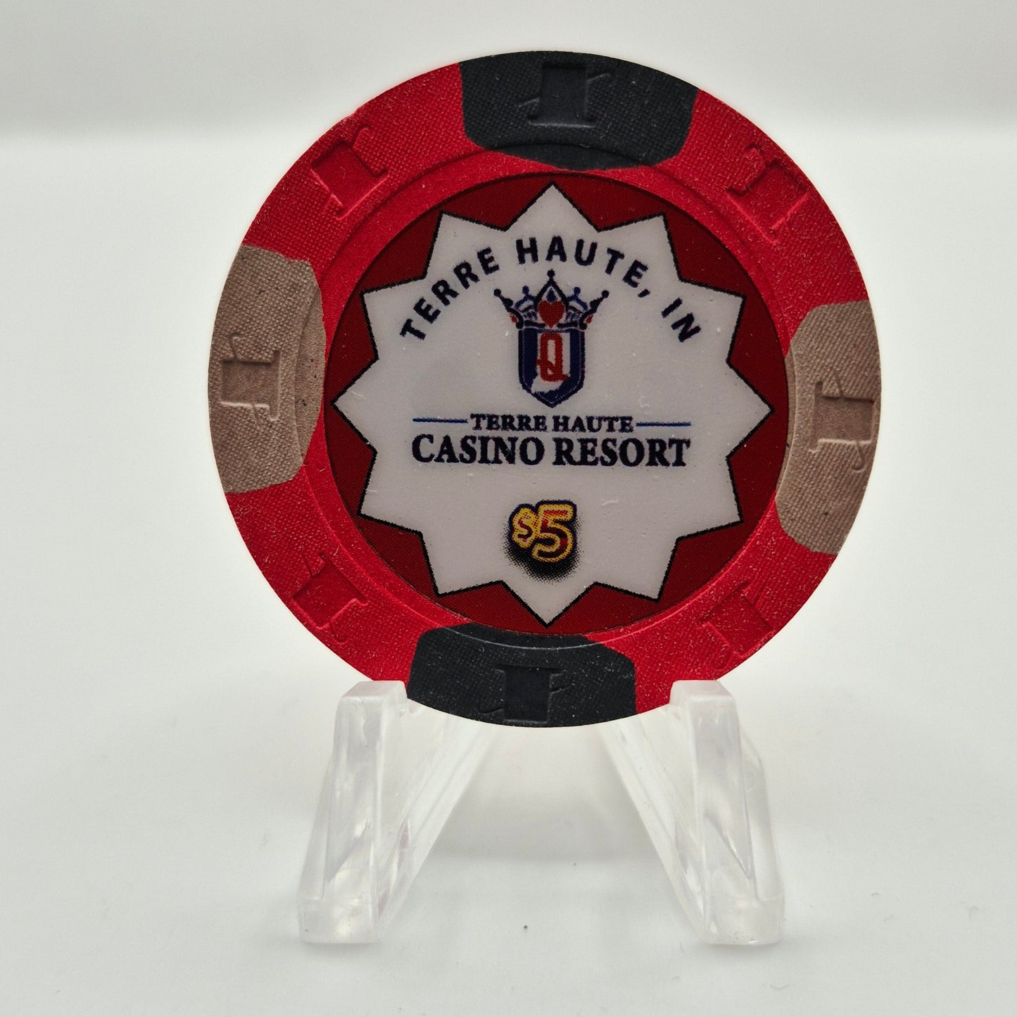 Terre Haute Casino Terre Haute Indiana 2024 $5 Casino Chip