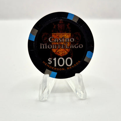 Casino MonteLago Hotel Casino Henderson Nevada 2003 $100 Casino Chip E0196
