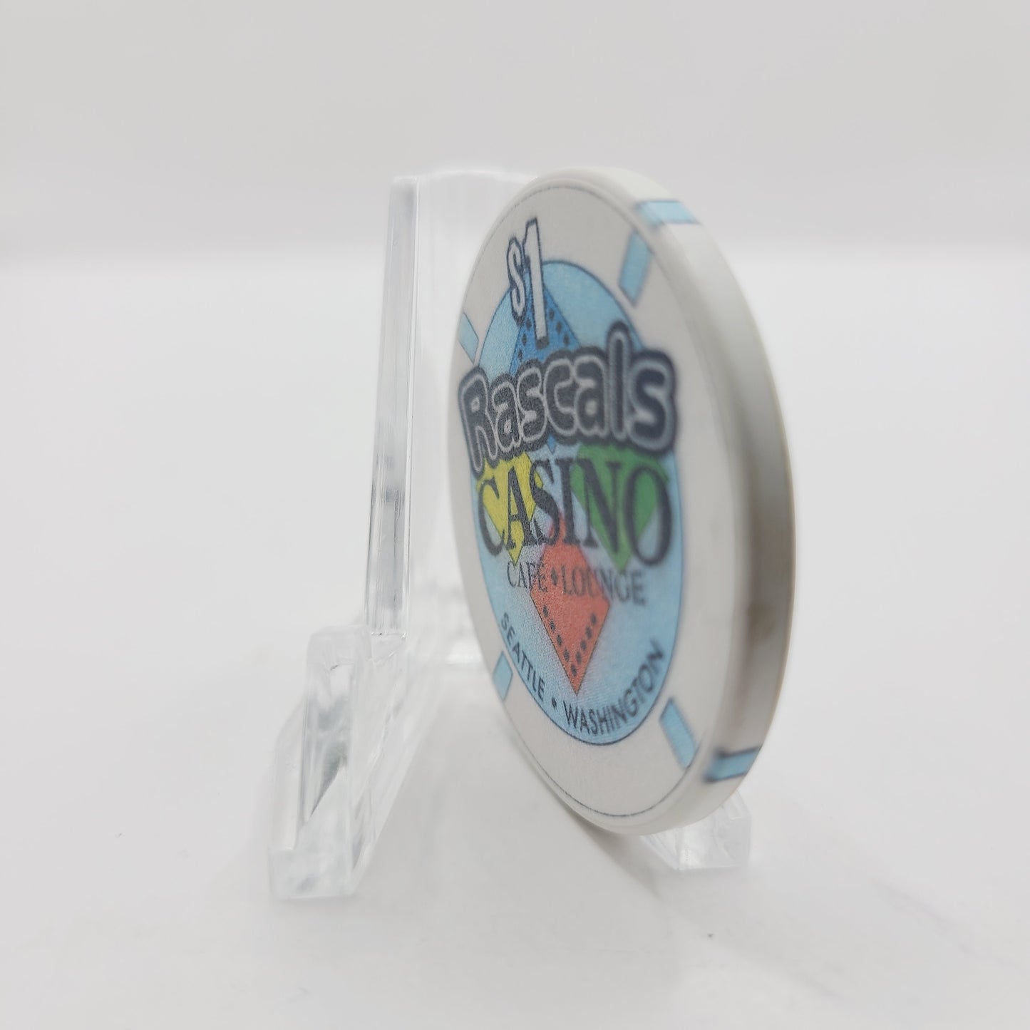Rascals Casino Seattle Washington $1 Casino Chip