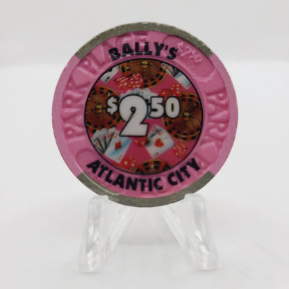 Bally's Hotel Casino Atlantic City New Jersey $2.50 Casino Chip