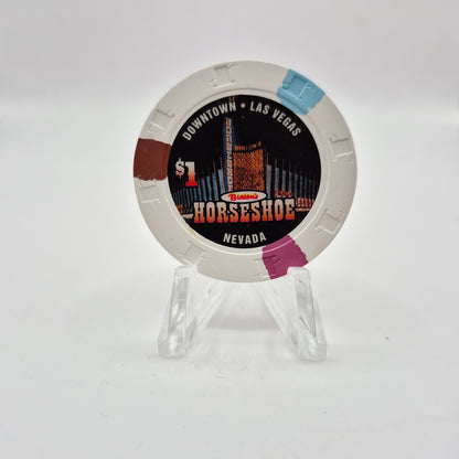 Horseshoe Club Binion's Las Vegas Nevada 2004 $1 Casino Chip E3134