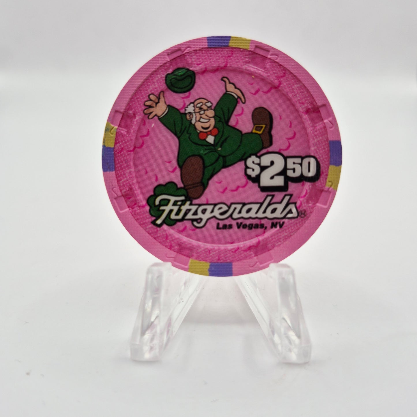 Fitzgeralds Casino Las Vegas Nevada 1999 $2.50 Casino Chip V4135