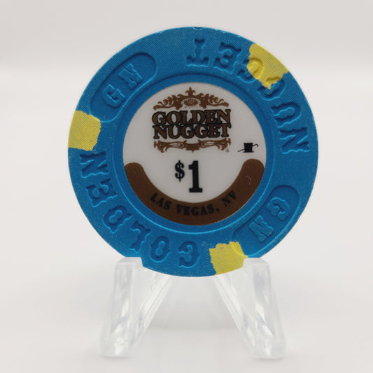 Golden Nugget Hotel Casino Las Vegas Nevada 2013 $1 Casino Chip D1038
