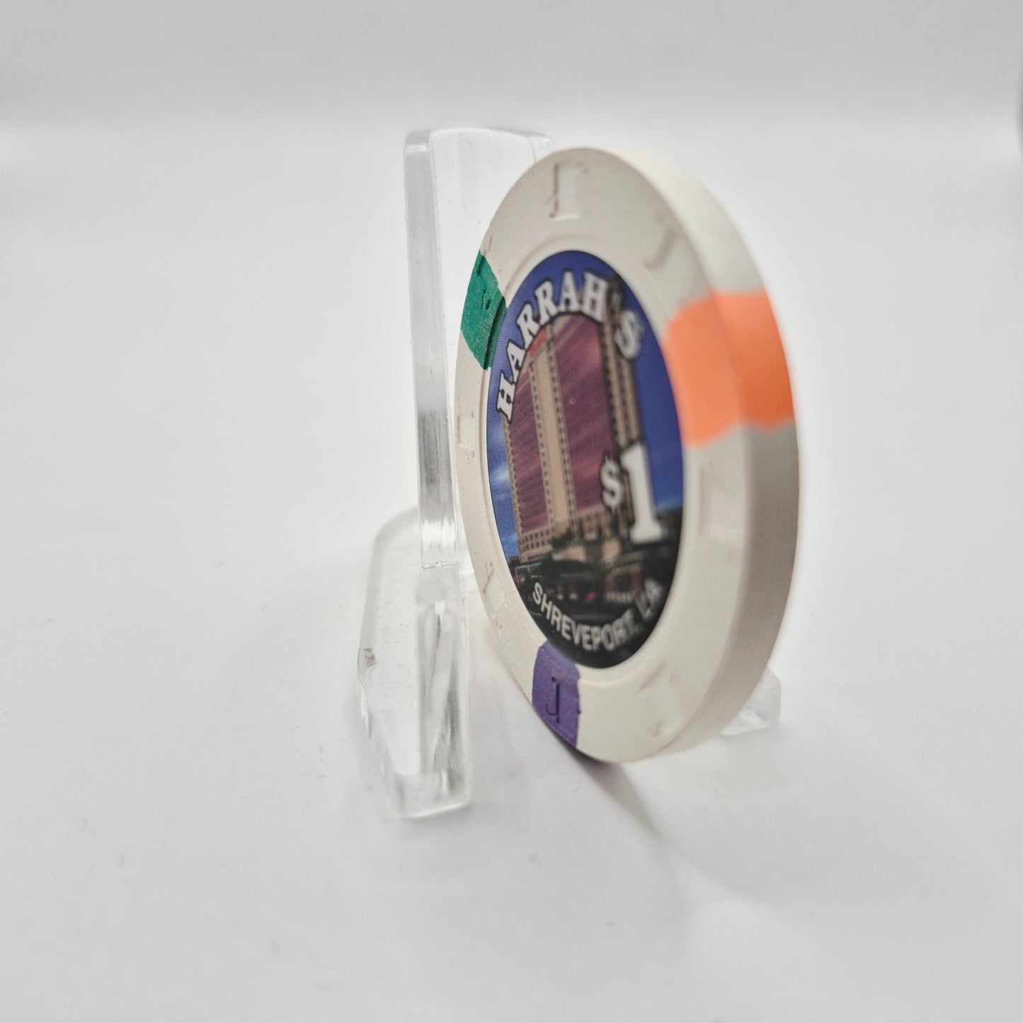 Harrah's Hotel Casino Shreveport Louisiana 2001 "Aromas" $1 Casino Chip