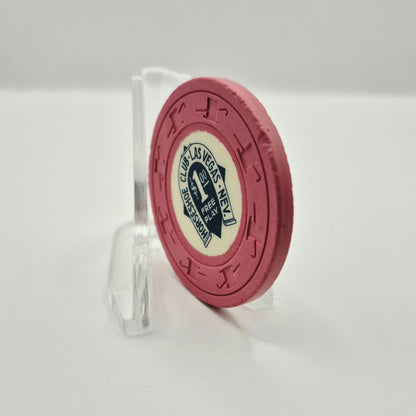 Horseshoe "Binion's" Las Vegas Nevada 1963 $1 NCV Casino Chip N6144