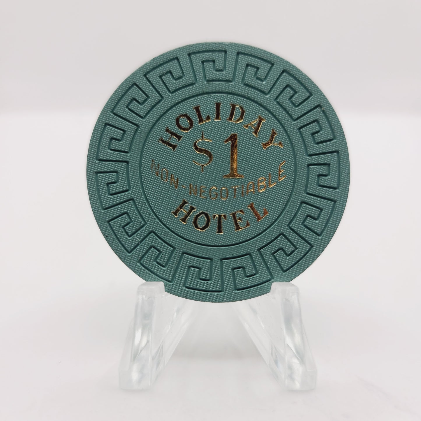 Holiday Hotel Casino Reno Nevada 1970's $1 Non-Negotiable Casino Chip N5756