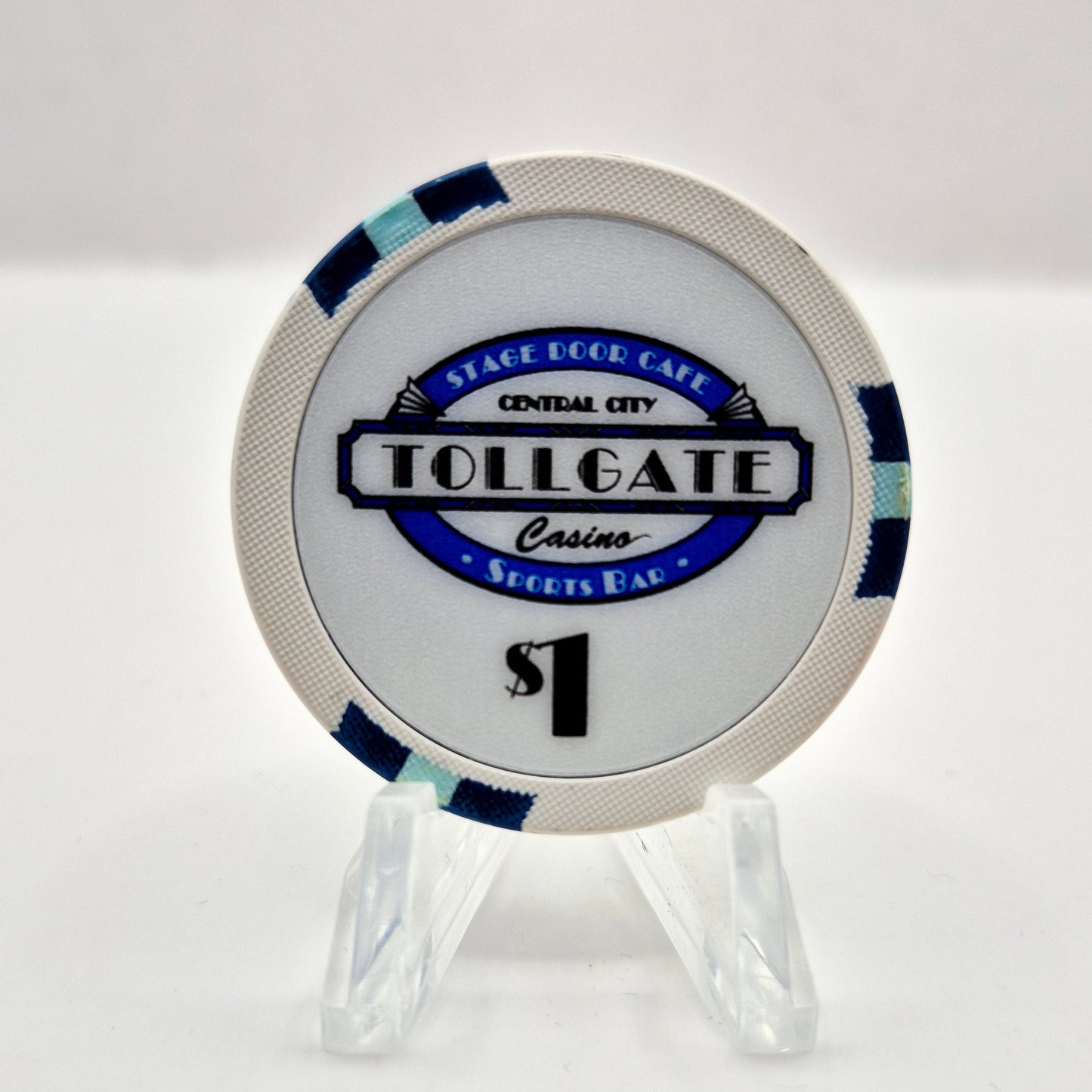 Tollgate Casino Central City Colorado 1994 $1 Casino Chip