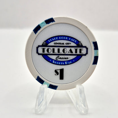 Tollgate Casino Central City Colorado 1994 $1 Casino Chip