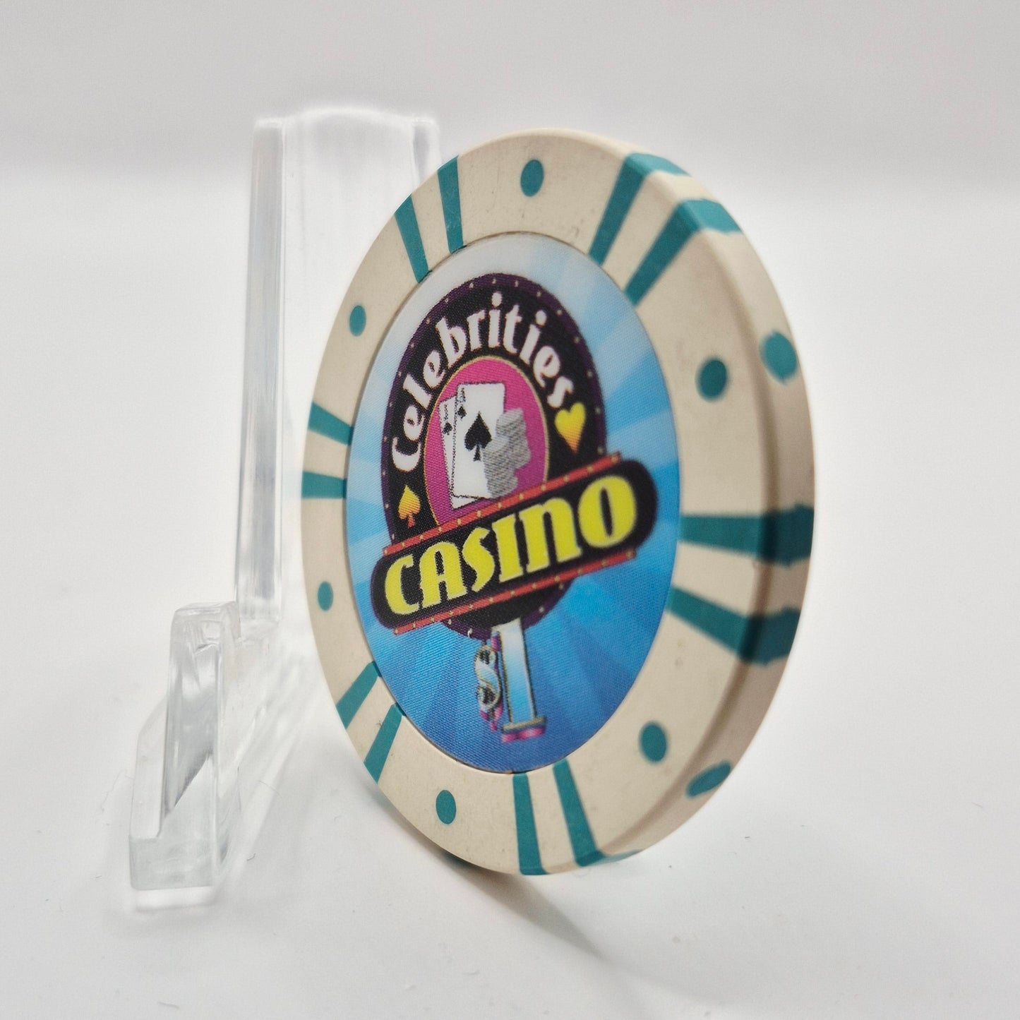 Celebrities Casino Card Room Kennewick Washington $1 Casino Chip