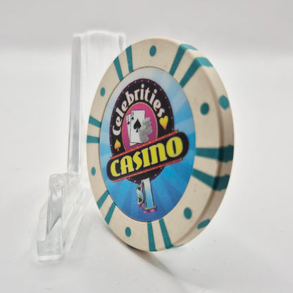 Celebrities Casino Card Room Kennewick Washington $1 Casino Chip