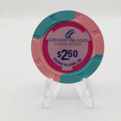 Grand Island Casino Grand Island Nebraska 2023 $2.50 Chip